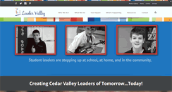 Desktop Screenshot of leadervalley.org